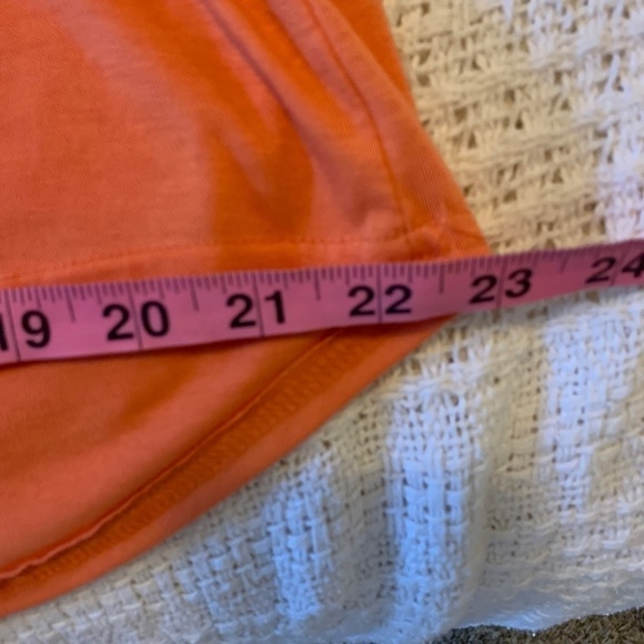 Misslook Orange T-Shirt With Colorful Embroidered Floral Detail Size XL (1153) - Picture 12 of 13